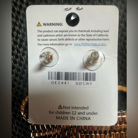 🆕 Rhinestone Heart Fringe Evening Earrings - Picture 6 of 8